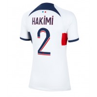 Camiseta Paris Saint-Germain Achraf Hakimi #2 Visitante Equipación para mujer 2023-24 manga corta